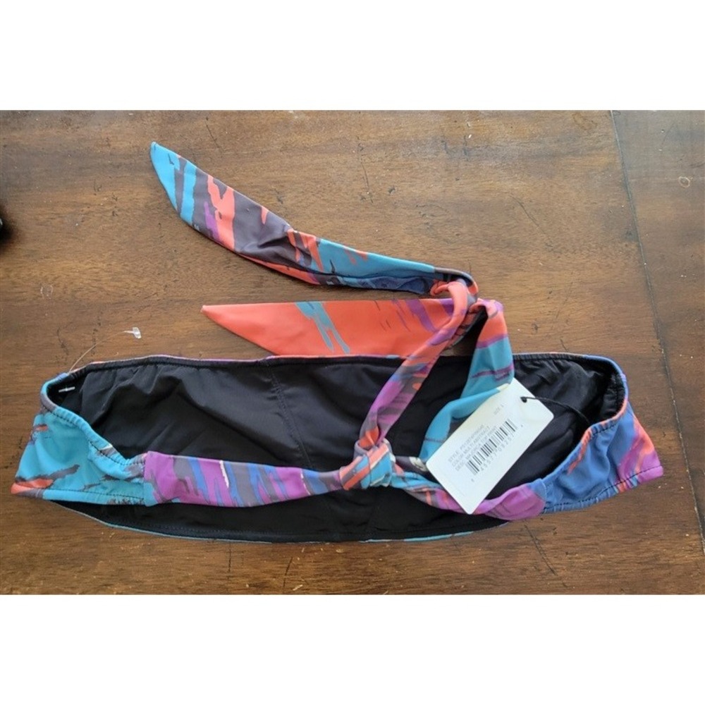 NWT Rachel Pally L Majorca Gogi Bandeau Bikini Swim Top 122879 - Picture 3 of 4